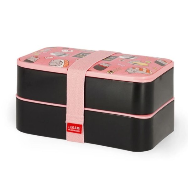 LANCHEIRA LEGAMI 1200ml - GATO SUSHI