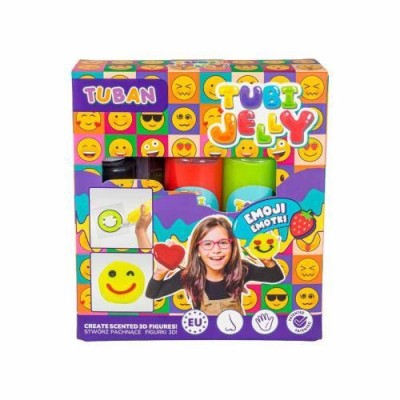 CONJUNTO TUBI JELLY C/ 3 CORES - EMOJI