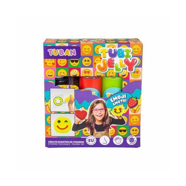 CONJUNTO TUBI JELLY C/ 3 CORES - EMOJI