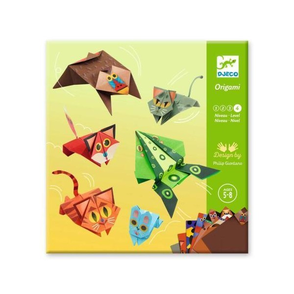 ORIGAMI DJECO - ANIMAIS SALTITANTES 