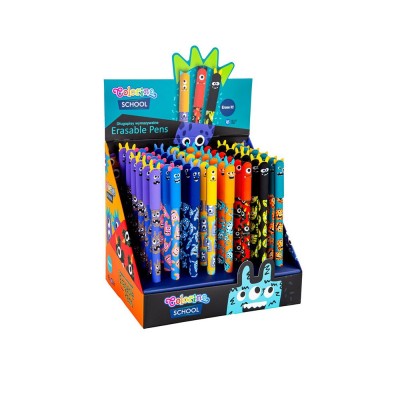ESFEROGRAFICA APAGAVEL FUNNY MONSTER 0,5mm AZUL