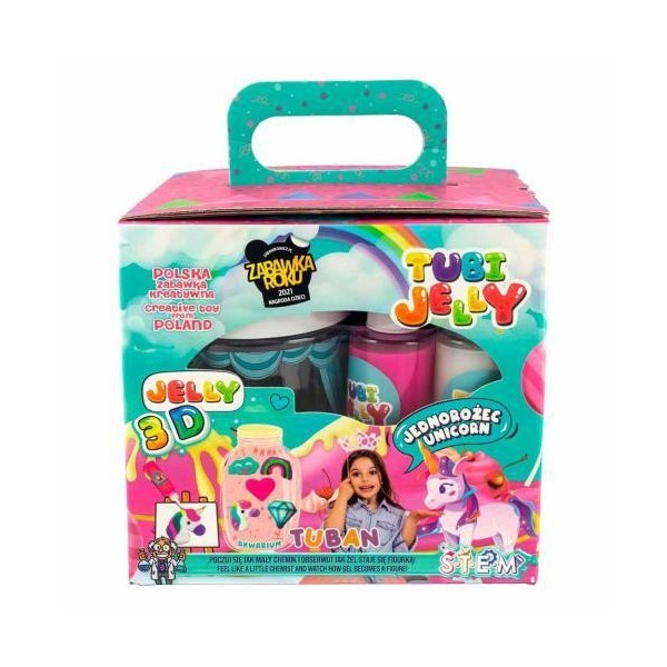 CONJUNTO TUBI JELLY C/ 6 CORES E AQUARIO - SORTIDO