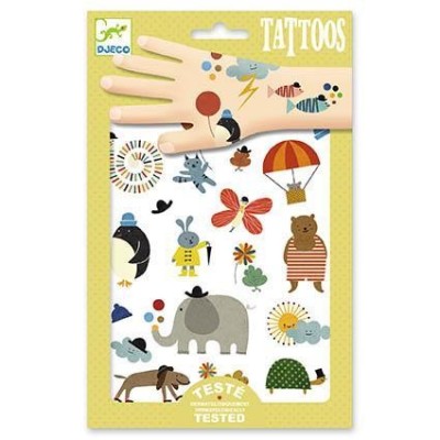 BLISTER C/ 50 x TATUAGENS DJECO - PEQUENAS COISAS BONITAS