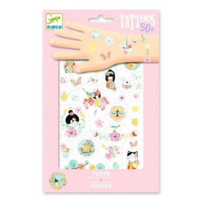 BLISTER C/ 50 x TATUAGENS DJECO - SAKURA