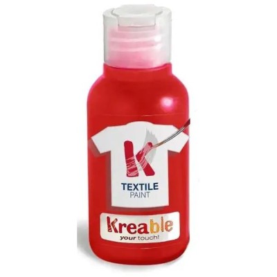 FRASCO TINTA TECIDO TOY COLOR 100ML VERMELHO 08