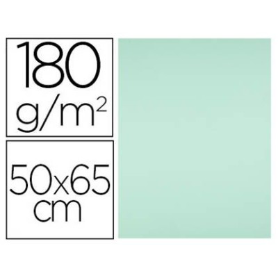 CARTOLINA 50x65cm 180/185gr. VERDE AGUA
