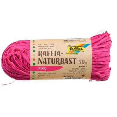 NOVELO FIO RAFIA 50gr. ROSA