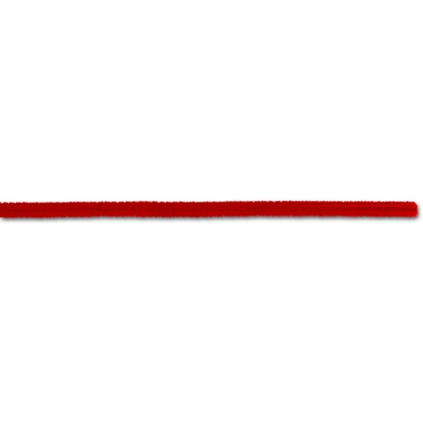 BLISTER C/ 10 x CHENILLE / LIMPA CACHIMBOS 50cm VERMELHO