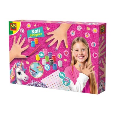 KIT SES CREATIVE HOBBY DESIGNER DE UNHAS - UNICORNIO