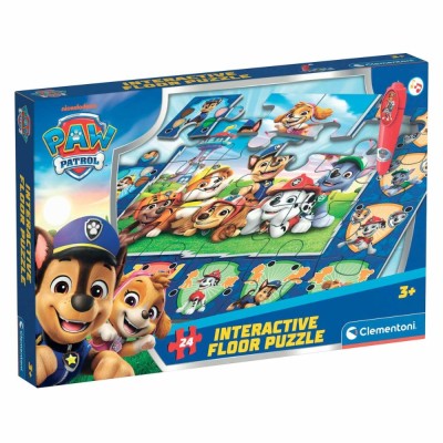 TAPETE PUZZLE + JOGO INTERATIVO PATRULHA PATA CLEMENTONI
