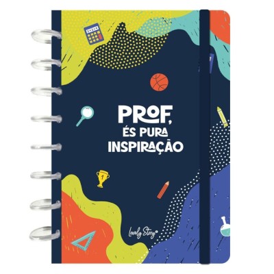 CADERNO INTELIGENTE A5 100gr. 100FLS PAUTADO LOVELY STORY MEOW LOVE