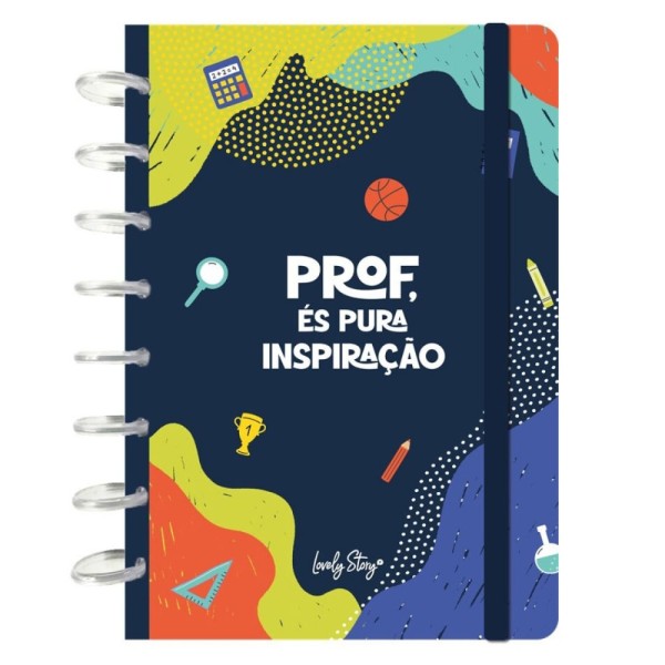 CADERNO INTELIGENTE A5 100gr. 100FLS PAUTADO LOVELY STORY MEOW LOVE