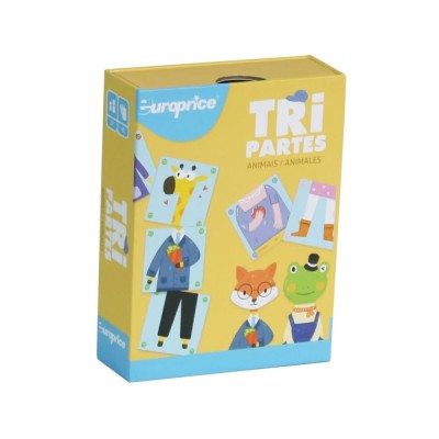 JOGO EUROPRICE TRIPARTES - ANIMAIS