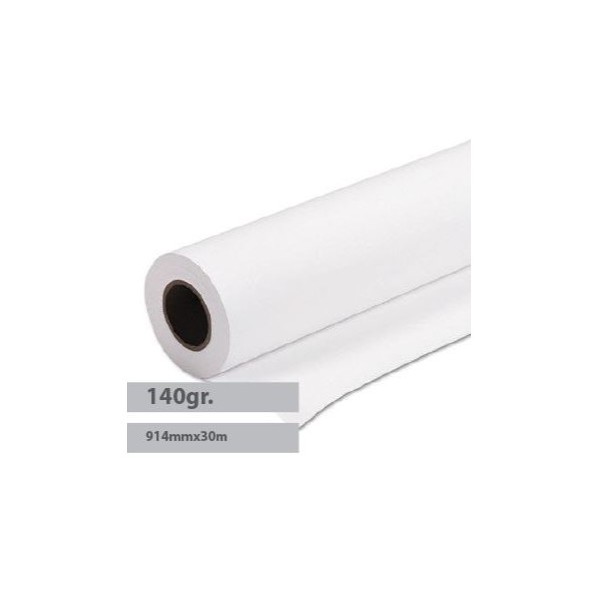 ROLO PLOTTER 914MMx30MT x 140GRS EVOLUTION PREMIUM COATED