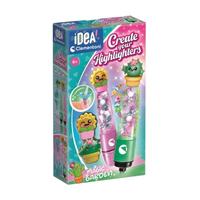 KIT CLEMENTONI IDEA CRIA OS TEUS SUBLINHADORES - MAGIC GARDEN