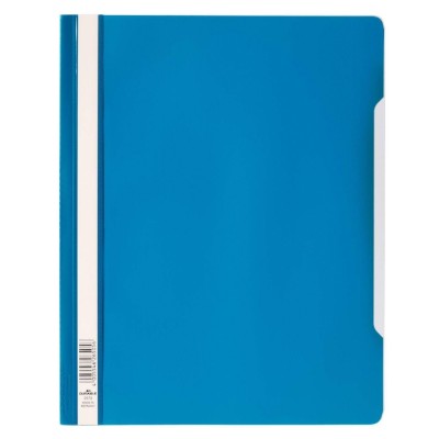 CLASSIFICADOR DURABLE 2570-06 C/ FERRAGEM  CAPA TRANSP. - AZUL