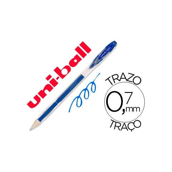 ESFEROGRAFICA UNIBALL SIGNO GEL STICK UM-120 0,7mm AZUL