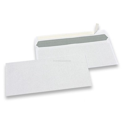 ENVELOPE BRANCO 90gr. S/ JANELA 11x22cm  AUTODEX - unidade