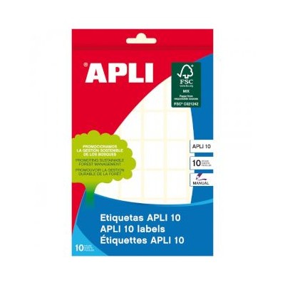 ETIQUETAS APLI 16x22mm  A5 10FLS x 42 ETIQ