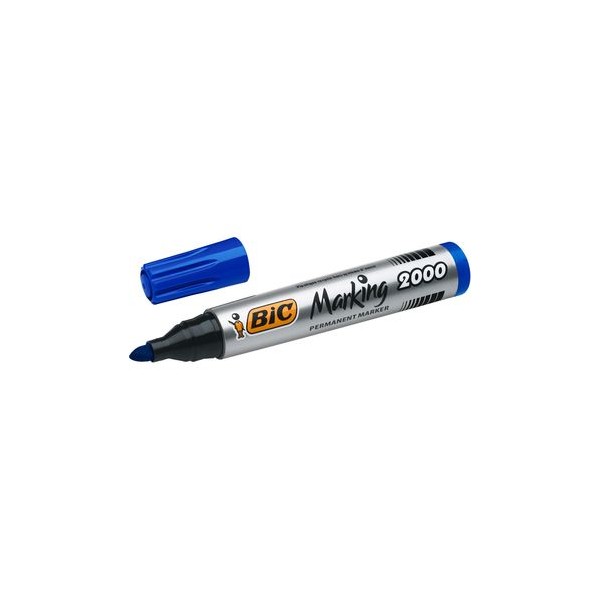 MARCADOR PERMANENTE BIC MARKING 2000 PT-CN 1,7MM AZUL