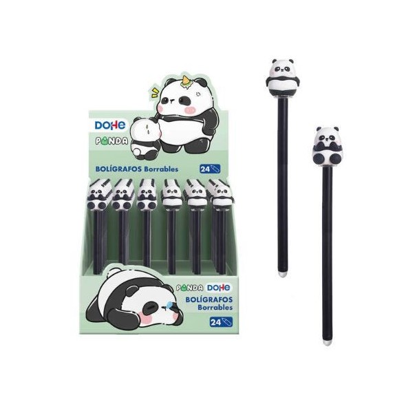 ESFEROGRAFICA APAGAVEL DOHE HELLO PANDA C/ BORRACHA