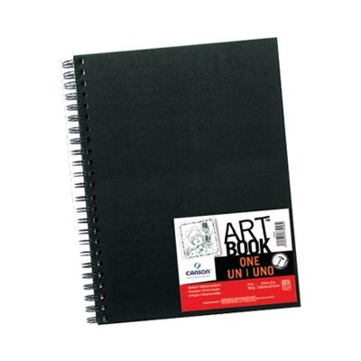 DIARIO GRAFICO ESPIRAL CANSON ART BOOK ONE A4 100gr. 80FLS