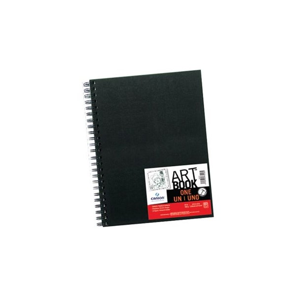 DIARIO GRAFICO ESPIRAL CANSON ART BOOK ONE A4 100gr. 80FLS