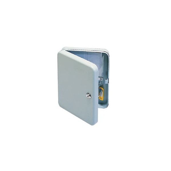 ARMARIO METALICO PORTA CHAVES QC 37x28x6cm P/ 20 CHAVES CINZENTO