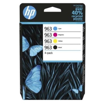 KIT 4 x TINTEIROS HP 963 (BK /C/M/Y) ORIGINAL
