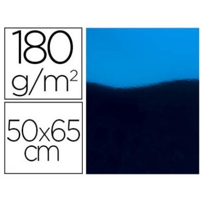 CARTOLINA 50x65cm 180/185gr. METALIZADO AZUL