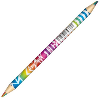 LAPIS JUMBO DUPLA PONTA JUMBO CAMPUS RAINBOW 