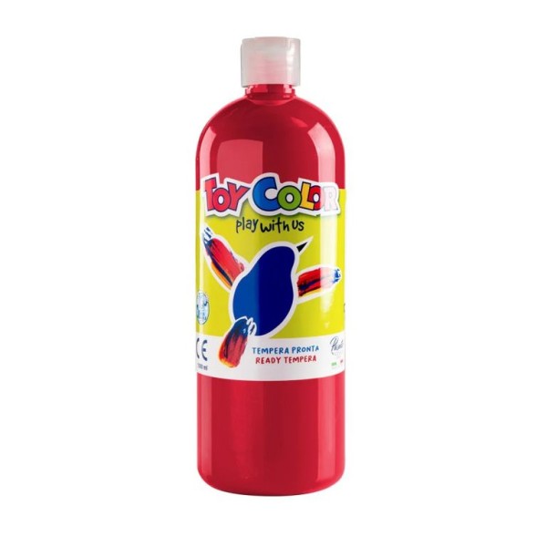 GUACHE LIQUIDO PRONTO TOY COLOR 1LT VERMELHO CARMIN