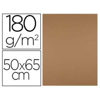 CARTOLINA 50x65cm 180/185gr. CASTANHO CLARO