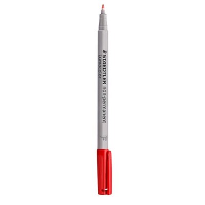 MARCADOR (NAO PERMANENTE) STAEDTLER LUMOCOLOR  0,6MM F VERMELHO