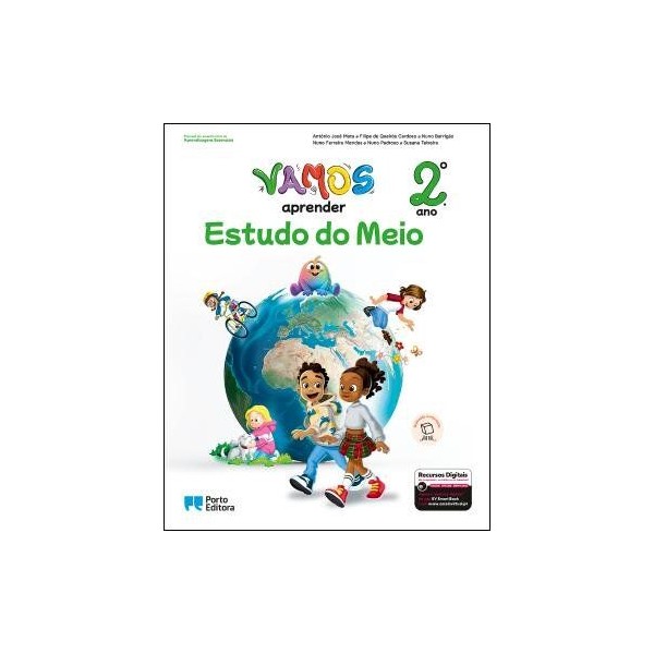 Livro VAMOS aprender Estudo do Meio - 2.º Ano Manual 2025