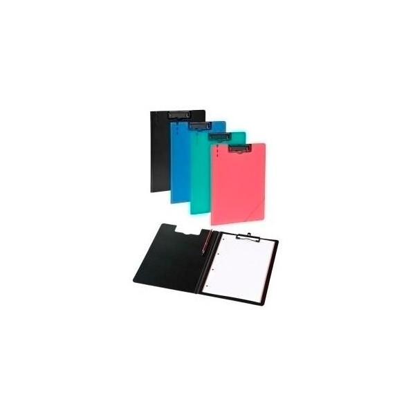 CLIP BOARD (PRANCHETA) 360º PLASTICO CARCHIVO FOAM STYLE A4 C/ MINICLIP - CORES SORTIDAS