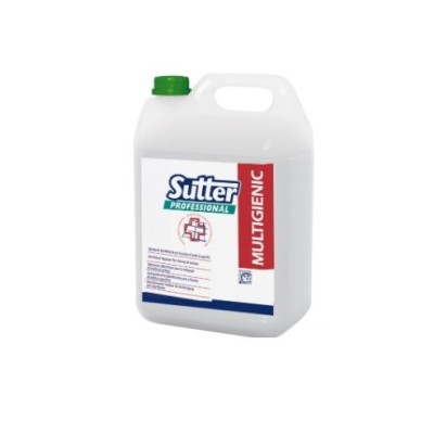 DESINFECTANTE SUPERFICIES  SUTTER MULTIGIENIC 5LT