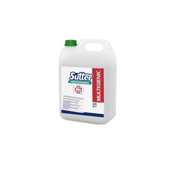 DESINFECTANTE SUPERFICIES  SUTTER MULTIGIENIC 5LT