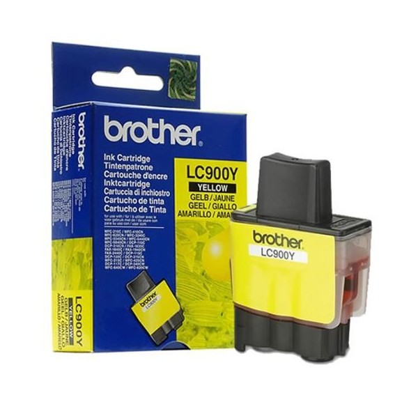 TINTEIRO BROTHER LC900 AMARELO ORIGINAL