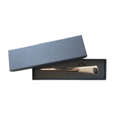 ABRE CARTAS TIPO FACA METALICO PREMIUM EM ESTOJO 150mm 