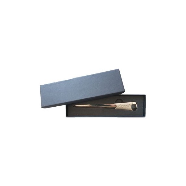 ABRE CARTAS TIPO FACA METALICO PREMIUM EM ESTOJO 150mm 