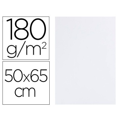 CARTOLINA 50x65cm 180/185gr. BRANCA