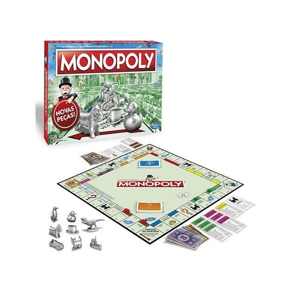 JOGO HASBRO GAMING MONOPOLY CLASSICO 