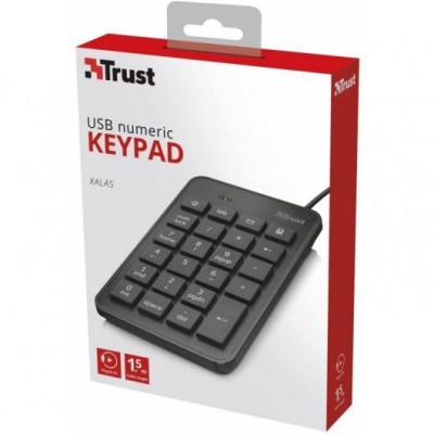 TECLADO NUMERICO TRUST XALAS - USB 