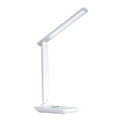 CANDEEIRO DE SECRETARIA XO LED C/ BATERIA BRANCO 