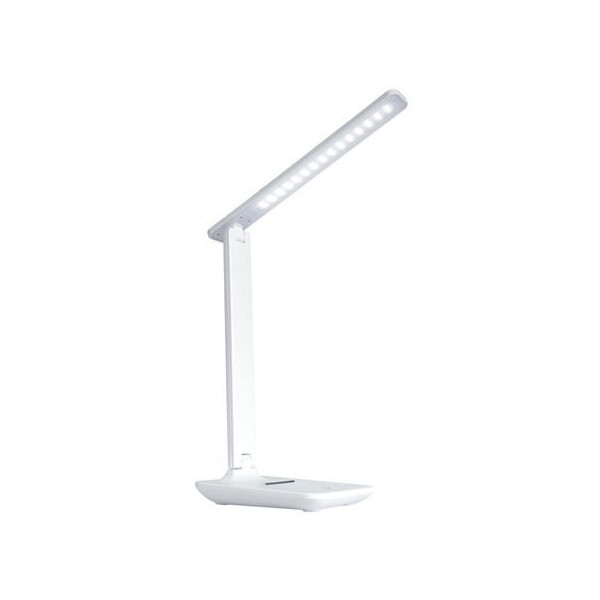 CANDEEIRO DE SECRETARIA XO LED C/ BATERIA BRANCO 