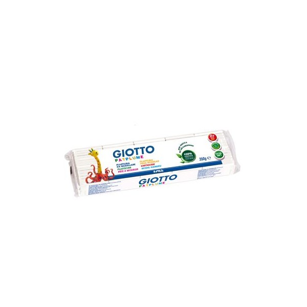 PLASTICINA GIOTTO PATPLUME 350gr.  BRANCO