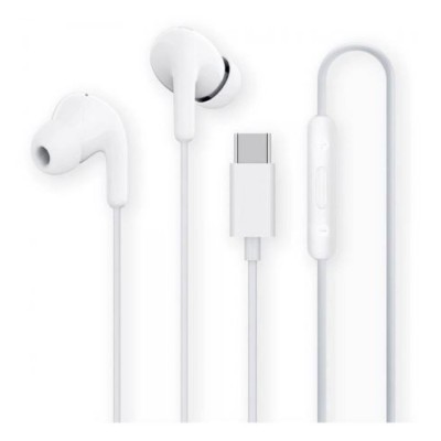 AURICULARES XIAOMI TYPE-C  C/ FIO -  BRANCO