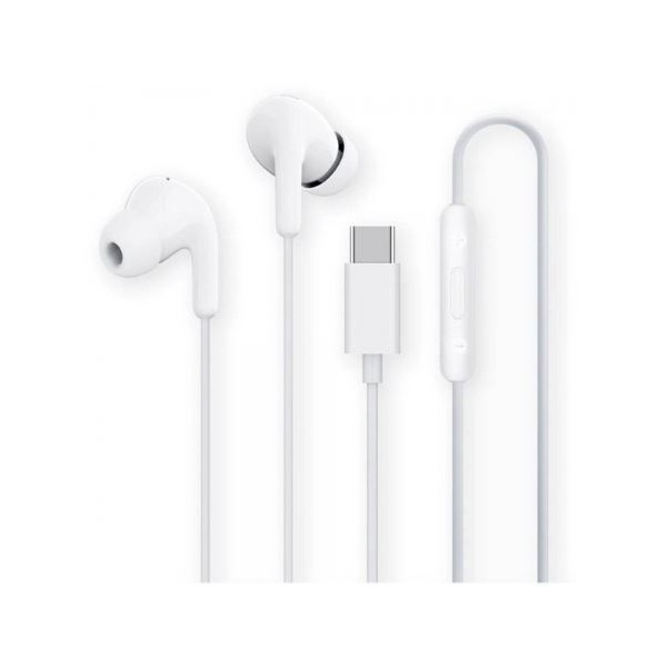 AURICULARES XIAOMI TYPE-C  C/ FIO -  BRANCO