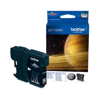 TINTEIRO BROTHER LC1100 PRETO ORIGINAL